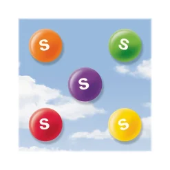 Gummy & Chewy Candy<Skittles Original Fruit Flavored Candy, 4 oz (MMM04460)