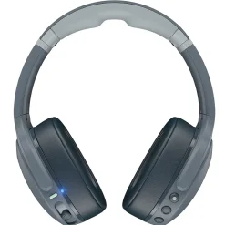 Skullcandy Crusher Evo Sensory Bass Wireless Over-Ear Headphones with Microphone, Bluetooth, Chill Gray (S6EVW-N744)