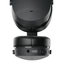 Skullcandy Hesh Wireless Active Noise-Canceling Over-Ear Headphones with Microphone, Bluetooth, True Black (S6HHW-N740)