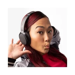 Skullcandy Riff 2 Wireless On-Ear Headphones, Bluetooth, True Black (S5PRW-P740)