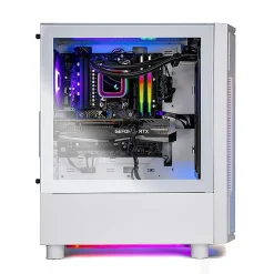 Skytech Gaming Skytech Archangel 4 Gaming Desktop, AMD Ryzen 7 5700, 16GB RAM , 1TB SSD, NVIDIA GeForce RTX 3050, White* Gaming Desktops