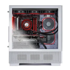 Skytech Gaming Skytech Azure 2 Gaming Desktop, AMD Ryzen 7-5700, 16GB RAM, 1TB SSD, NVIDIA RTX3050 Graphics, White* Gaming Desktops