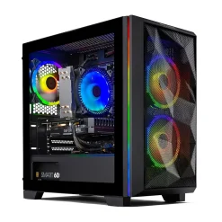 Skytech Gaming Skytech Chronos Mini Gaming Desktop, Intel i7-11700F, 16GB RAM, 1 TB SSD, NVIDIA GeForce RTX 3050, Windows 11, Black* Gaming Desktops