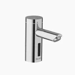 Faucets<Sloan Optima Hardwired-Powered Deck-Mounted Mid Body Faucet Polished Chrome (3335054)