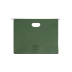Smead 100% Recycled Hanging File Jacket, 3 1/2" Expansion, Letter Size, Standard Green, 10/Box (64226) Best