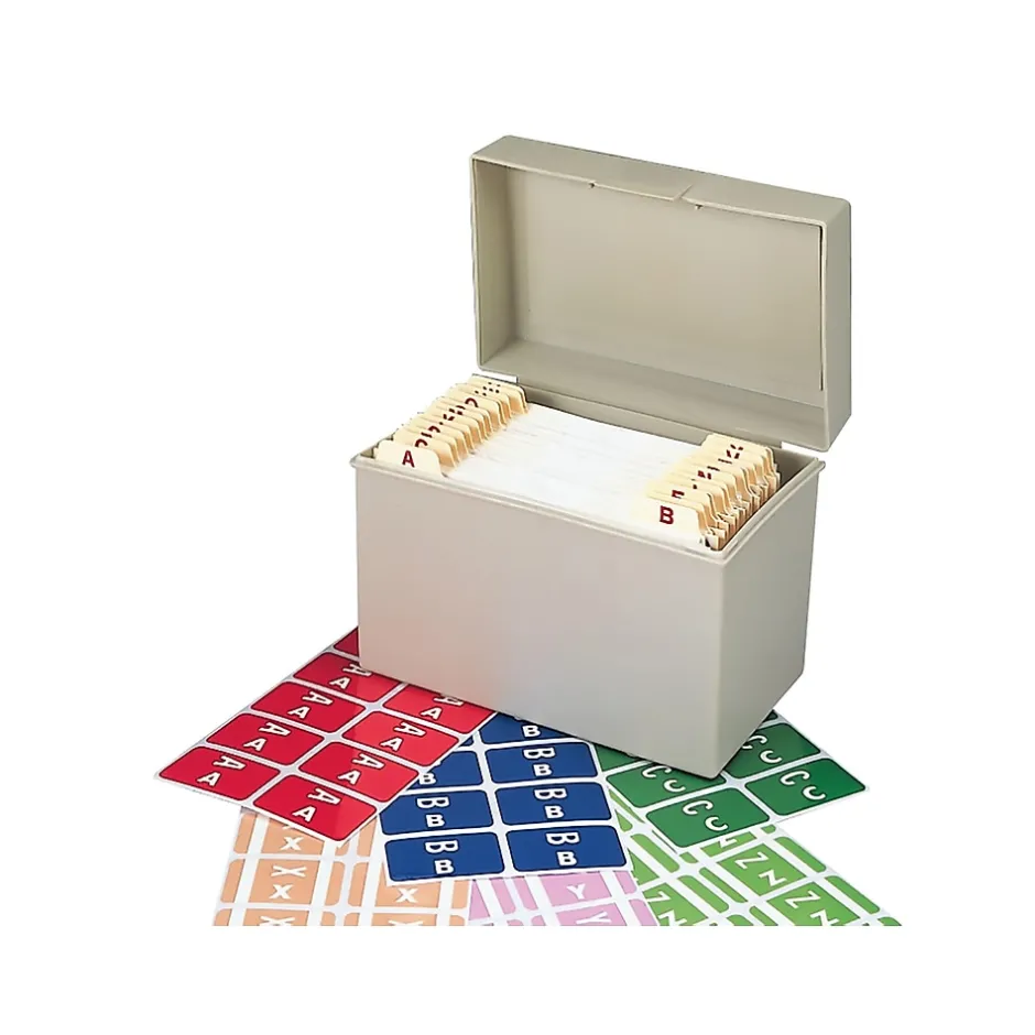 Smead AlphaZ ACCS Color-Coded Labels, A-Z Index, Assorted Colors, 2200/Box (67170) Best