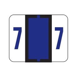 Smead BCCRN Color Coded Numeric Labels, 7, Purple, 500/Roll (67377) Clearance