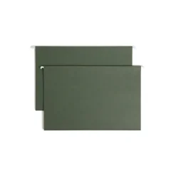 Smead Box Bottom Hanging File Folders, 1" Expansion, Legal Size, Standard Green, 25/Box (64339) Best