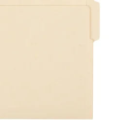 Smead End Tab File Folder, Shelf-Master Reinforced 1/3-Cut Tab, Letter Size, Manila, 100/Box (24134) Clearance