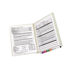 Smead End Tab Pressboard File Folder, Straight-Cut Tab, 2