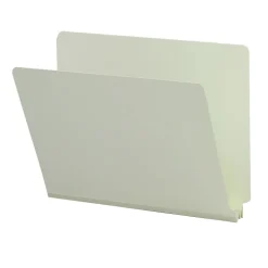 Smead End Tab Pressboard File Folder, Straight-Cut Tab, 2