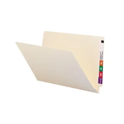 Smead End-Tab File Folders, Straight-Cut Tab, Legal Size, Manila, 100/Box (27100) Sale