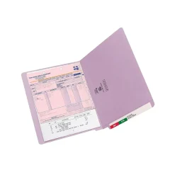 Smead End-Tab File Folders, Shelf-Master Reinforced Straight-Cut Tab, Letter Size, , 100/Bx (25410) Lavender Outlet