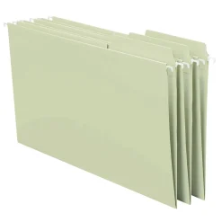 Smead FasTab Hanging File Folders, 1/3 Cut, Legal Size, Moss, 20/Box (64083) Best