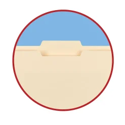Smead File Folder, 1/3-Cut Tab, Letter Size, Manila, 100/Bx (10338) Outlet