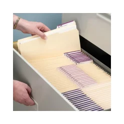 Smead File Folder, 1/3-Cut Tab, Letter Size, Manila, 100/Bx (10338) Outlet