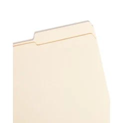 Smead ® File Folder, Reinforced 1/3-Cut Tab Right Position, Legal Size, Manila, 100/Box (15337) Best