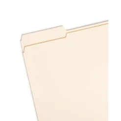 Smead File Folder, Reinforced 1/3-Cut Tab, 1-1/2" Expansion, Letter Size, Manila, 50/Box (10405) Online