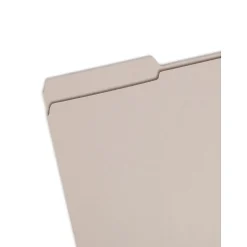 Smead File Folder, Reinforced 1/3-Cut Tab, Legal Size, , 100/Box (17334) Gray Hot