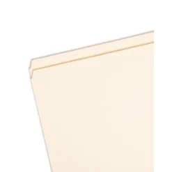 Smead File Folder, Reinforced Straight -Cut Tab, Legal Size, Manila, 100 Per Box (15310) Discount