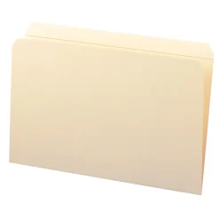 Smead File Folder, Reinforced Straight -Cut Tab, Legal Size, Manila, 100 Per Box (15310) Discount