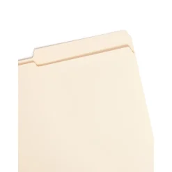 Smead File Folder, Reinforced 2/5-Cut Tab Right Position, Legal Size, Manila, 100/Box (15386) Sale