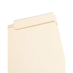Smead File Folders, 2/5-Cut Tab, Legal Size, Manila, 100 per Box (15385) Online