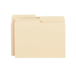 Smead File Folders, 1/2-Cut Tab, Letter Size, Manila, 100/Bx (10320) Discount