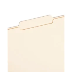Smead File Folders, 1/3-Cut Tab, Center Position, Legal Size, Manila, 100/Box (15332)