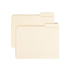Smead File Folders, Reinforced 1/3-Cut Tab Right Position, Letter Size, Manila, 100/Box (10337) Outlet