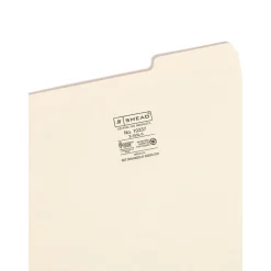 Smead File Folders, Reinforced 1/3-Cut Tab Right Position, Letter Size, Manila, 100/Box (10337) Outlet