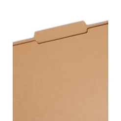 Smead File Folders, Reinforced 2/5-Cut Tab Right Of Center, Guide Height, Letter Size, Kraft, 100/Box (10776) Discount