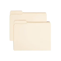 Smead File Folders, Reinforced 1/3-Cut Tab, Letter Size, Manila, 100/Box (10335) Best