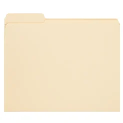 Smead File Folders, Reinforced 1/3-Cut Tab, Letter Size, Manila, 100/Box (10335) Best