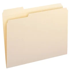 Smead File Folders, Reinforced 1/3-Cut Tab, Letter Size, Manila, 100/Box (10335) Best