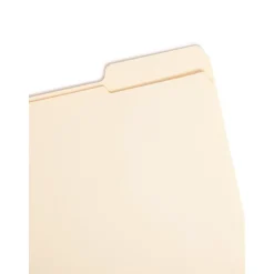 Smead File Folders, Reinforced 1/3-Cut Tab Right Position, Letter Size, Manila, 100/Box (10337) Clearance