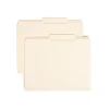 Smead File Folders, Reinforced 2/5-Cut Tab, Letter Size, Manila, 100/Box (10376) Clearance