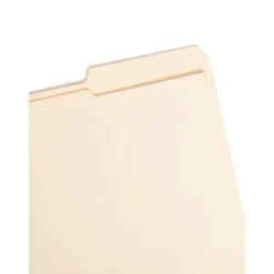 Smead File Folders, Reinforced 2/5-Cut Right Position, Guide Height, Letter Size, Manila, 100/Box (10386) Outlet