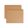 Smead File Folders, Reinforced Straight-Cut Tab, Letter Size, Kraft, 100/Box (10710) New