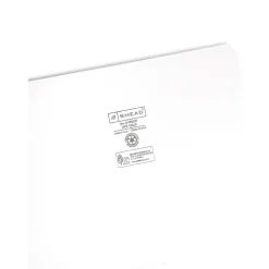 Smead File Folders, 1-Tab, Letter Size, White, 100/Box (12810) Online