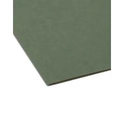 Smead Hanging File Folders, Legal Size, Standard Green, 25/Box (64110) Clearance
