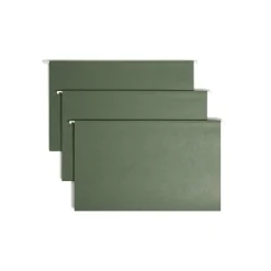 Smead Hanging File Folders, 1/5-Cut Tab, Legal Size, Standard Green, 25/Box (64155) Best