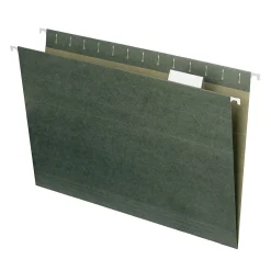 Smead Hanging File Folders, 1/5-Cut Tab, Legal Size, Standard Green, 25/Box (64155) Best