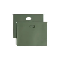 Smead Hanging File Folders, 3 1/2" Expansion, Letter Size, Standard Green, 10/Box (64220) Best