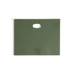 Smead Hanging File Folders, 3 1/2" Expansion, Letter Size, Standard Green, 10/Box (64220) Best