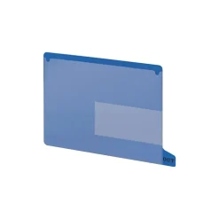 Smead Heavy Duty End Tab File Folder, Straight Cut, Letter Size, Blue, 25/Box (61951) Online