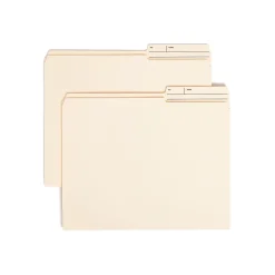 Smead Heavy Duty Reinforced File Folder, 2/5 Tab, Right Position (Printed Tabs) Letter Size, Manila, 100/Box (10388) Outlet