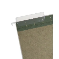 Smead Heavy Duty TUFF Recycled Hanging File Folder, 3-Tab Tab, Legal Size, Standard Green, 20/Box (64136)