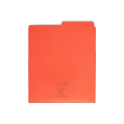 Smead Organized Up Heavyweight Dual Tab Vertical Colored File Folders, Letter Size, Bright Tones, 6/Pack (75406) Outlet