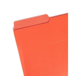 Smead Organized Up Heavyweight Dual Tab Vertical Colored File Folders, Letter Size, Bright Tones, 6/Pack (75406) Outlet